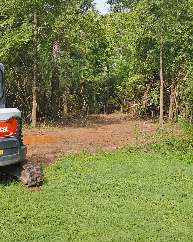 Completed site work in Etowah County, Alabama