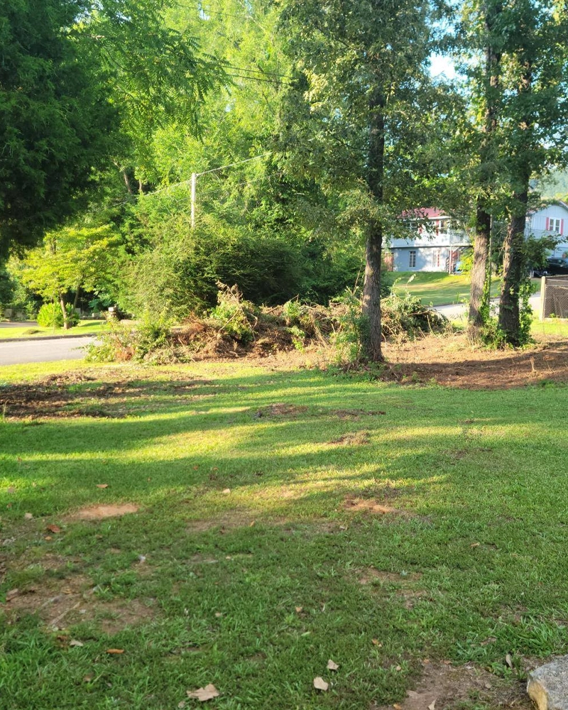 Gravel driveway construction project in Gadsden, Alabama
