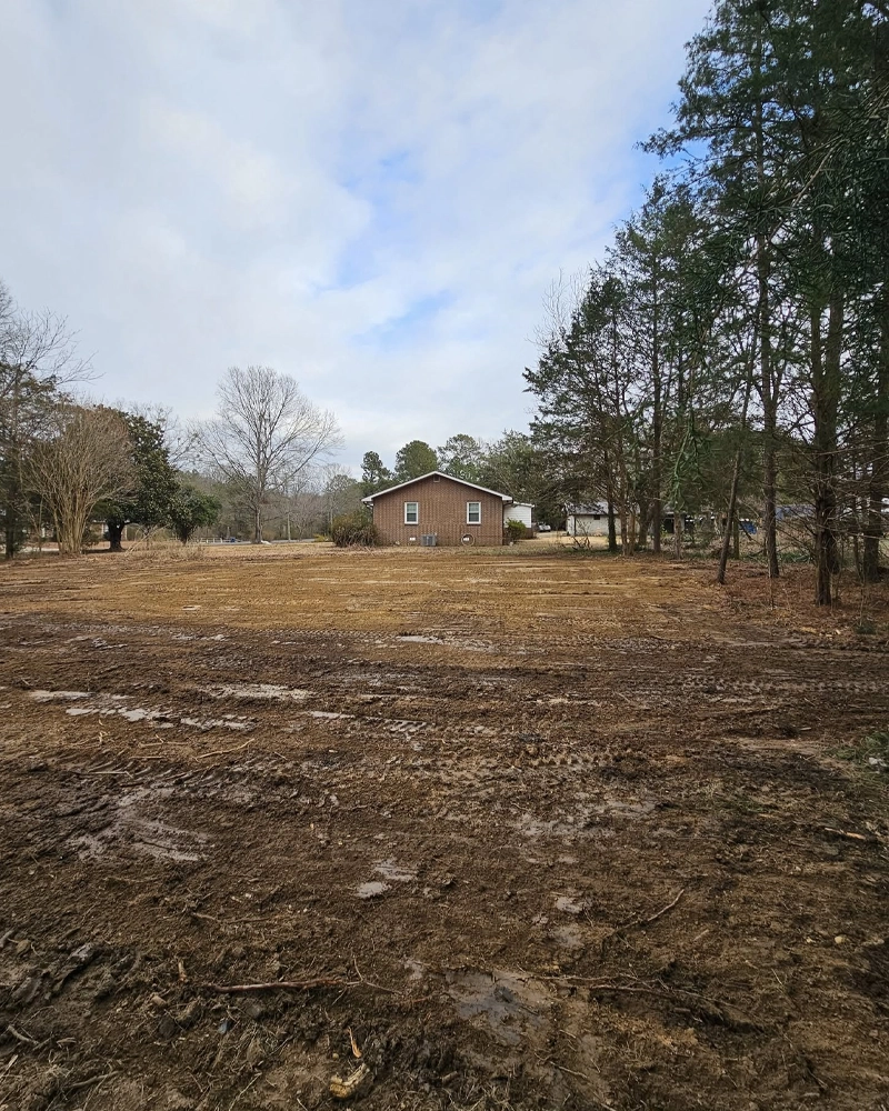 Land clearing and site work in Northeast Alabama